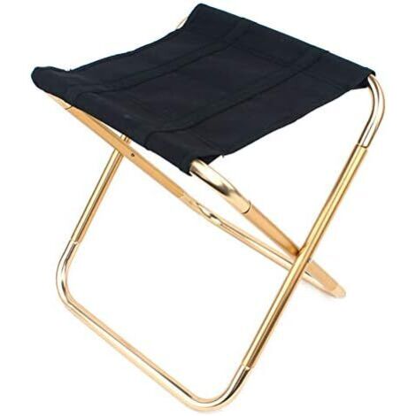 Klappbarer Campinghocker, Mini-Klapphocker, tragbarer Klappstuhl für Camping, Angeln und Reisen