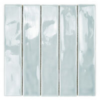 Carrelage Mur Ceramic Connection Blue Brillante 5x25 cm