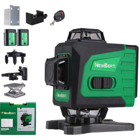 16-Linien-Grünlicht-Nivelliergerät, starkes Licht, wandmontiertes, selbstklebendes Infrarot-Laser-Nivellierinstrument