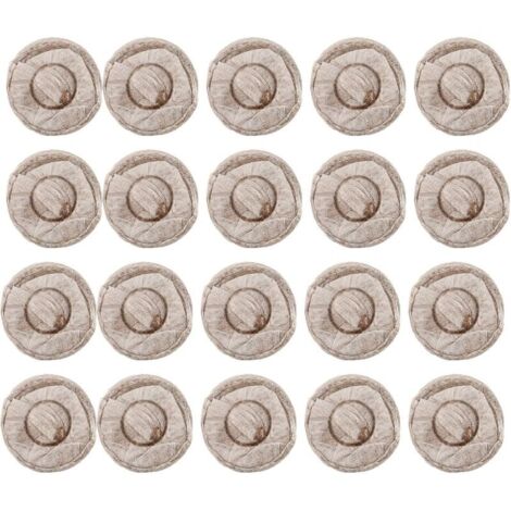 Torfquelltöpfe, Anzuchthilfe, 20 Stück 30-mm-Anzuchterdeblöcke für Blumen und Gemüse, Pflanzzubehör