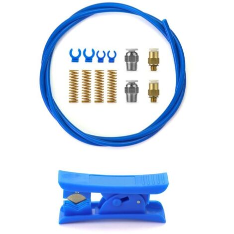 3D-Drucker-Set, PTFE-Schlauch für 1,75-mm-Filament mit pneumatischen Anschlüssen PC4-M6 und PC4-M10 sowie Schlauchschneider (1/4)