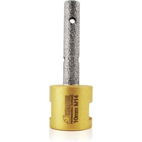 10-mm-Diamantfräser zum Vergrößern und Formen vorhandener Löcher in Granit, Keramik, Marmor und Porzellan