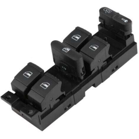 Eosnow Elektrischer Hauptfensterheberschalter für Golf, Jetta, Bora, Passat B5, Seat Leon, Toledo 1999-2006 (1/4)