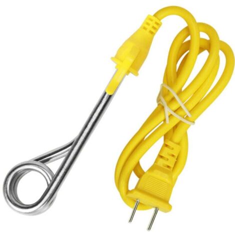 220V 600W Tauchsieder, Reise-Tauchsieder, Mini-Wassererwärmer, Reise-Heißwasserset, ideal zum Erhitzen von Wasser bis zum Siedepunkt für heiße Schokolade, Kaffee und Tee