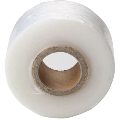 2 Stück Veredelungsband, 120 m x 3 cm, selbstklebendes, biologisch abbaubares und dehnbares Veredelungsband für Baumschulen, Bäume, Obst, Blumen und Gemüse, transparent (1/4)