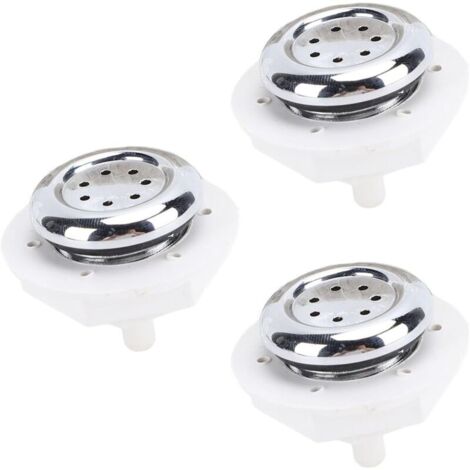 7-Loch-Spa-Blasendüse, 3-teiliges PVC-Blasendüsen-Zubehör für Badewanne, Schwimmbad, Schwimmbaddüse