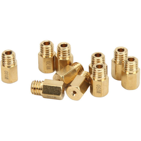 Vergaser-Hauptdüsen-Set, 12-teilig, Für Mikuni VM Für TMX-Modelle