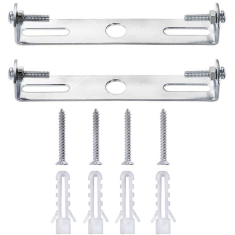 Aufhängungszubehör, Aufhängungshalterung, geeignet für Deckenleuchten in Wohn- und Büroräumen, 75 mm, mit Schrauben, 2er-Pack.