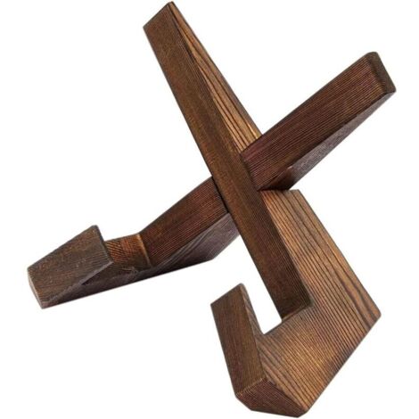 Kochbuchständer aus Holz, Buchhalter, Rezepthalter, Leseständer fürs Bett, für die Küche, iPad-/Tablet-Ständer, Vintage-Dekoration