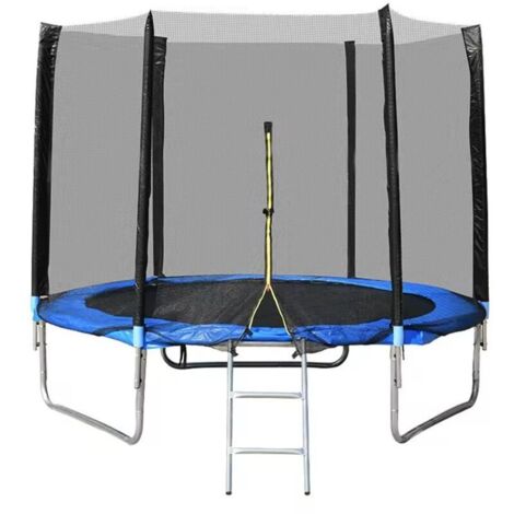 Ersatznetz Sicherheitsnetz für Trampolin Ø 183 cm, Gartentrampolin Ersatznetz für 6 Stangen, Außennetz, reißfestes Ersatzteil