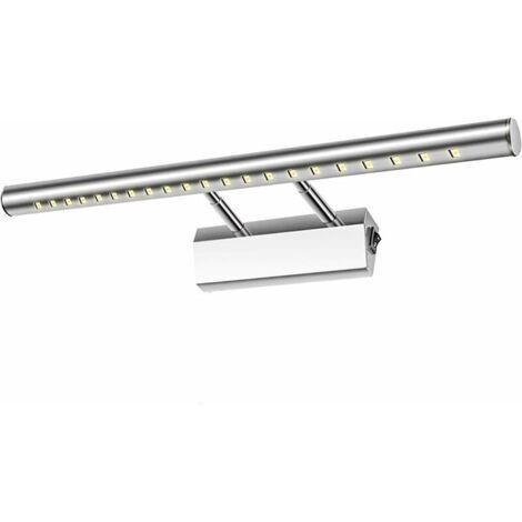 LED-Wandleuchte für Badezimmerspiegel, 5 W, Tischleuchte, IP44 wasserdicht, 180° verstellbar mit Edelstahlschalter, dekorative Beleuchtung, Badezimmerschrank, Schminktisch, 40 (1/4)