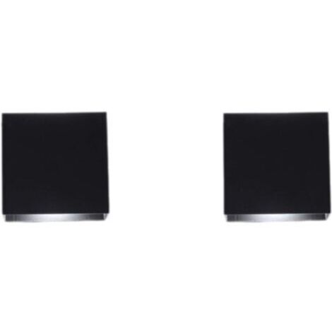 6W LED-Wandleuchte für den Innenbereich, Auf- und Abwärtsbeleuchtung, modernes Design, Aluminiumgehäuse, geeignet für Wohnzimmer, Schlafzimmer, Badezimmer, Küche und Esszimmer, kaltweißes Licht, schwa (1/4)