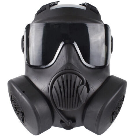 M50 Doppelkartuschen-Gasmaske – Militärqualität – COVID-19-Schutz – Multifunktional und langlebig – Unisex – Geeignet für Outdoor-Aktivitäten