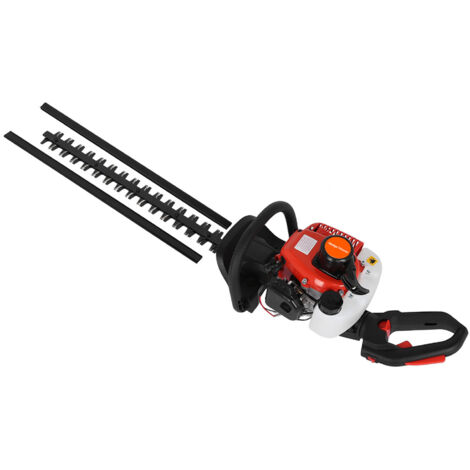 Taille-haie économique à faible voix et à grande puissance Double lame latérale 26cc Coupe-buisson à gaz