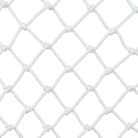 Ineasicer Nylon-Sicherheitsnetz, Absturzsicherungsnetz, Kindersicherheitsnetz für Balkon, Fenstergeländer, Gartendekoration, verschiedene Größen (1 x 6 m)