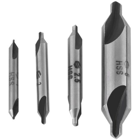 Stück 1/2/2,5/5 mm HSS 60 Grad Zentrierbohrer (1/4)