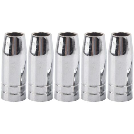 Set mit 5 MIG-Gasdüsen, Verbrauchsmaterialien für Mb 25ak Mig/Mag-Schweißbrenner, 15-mm-Konusgasdüse für Binzel Mb 25ak Mig/Mag-Schweißbrenner (1/4)