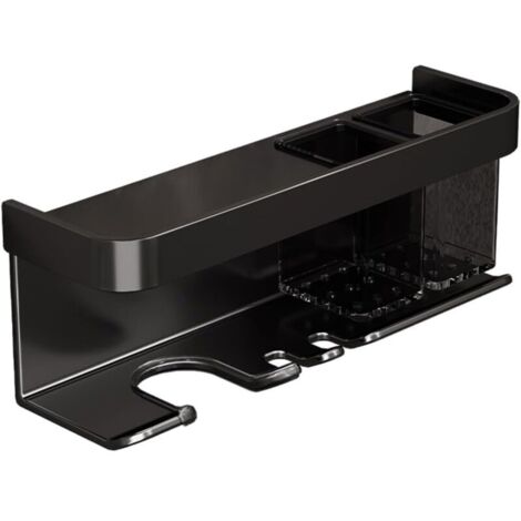 Robuster, rostbeständiger Aufbewahrungsständer aus Aluminium für Haartrockner. (1/4)