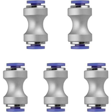 Teflon-Zufuhrschlauchverbinder (5 Stück) für Bambu Lab X1/X1C/X1E/P1P/P1S 3D-Drucker, pneumatisches Zubehör für die X1/P1-Serie, kompatibel mit Bambu Lab X1/X1C/X1E/P1P/P1S 3D-Druckern. (1/4)