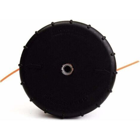 Speed-Feed 450 Schneidkopf für Rasenkantenschneider mit geradem Schaft, Echo-Serie SRM-266, SRM-266S, SRM-266T, SRM-266U, SRM-280, SRM-280S und SRM-280T, Artikelnummer 99944200903, Schwarz (1/4)
