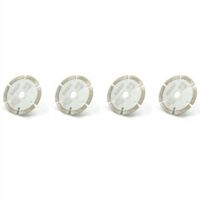 4 Diamantsägeblätter, 85 mm Durchmesser, 15 mm Bohrung, zum Schneiden harter Materialien