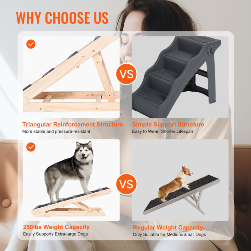 Rampe pour Chien Voiture Pliable Extra Longue 180cm, Rampes D'Accès Voiture pour Chien avec Rampe pour Chien Voiture Pliable Extra Longue 180cm, Rampes D'Accès Voiture pour Chien avec