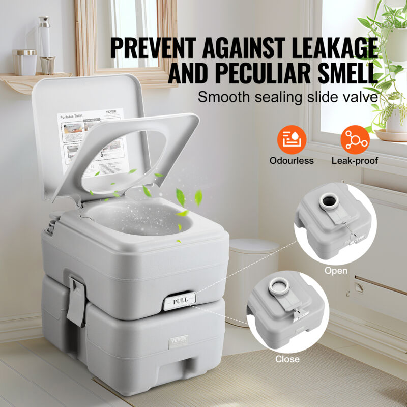 Toilette Mobile De Camping FOX 20L Avec Réservoir D'eau 13L Et Cassette