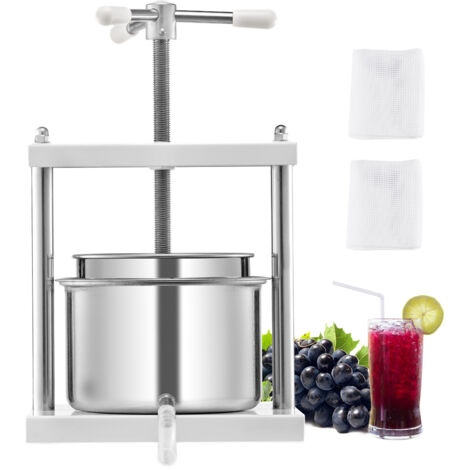 Pressoir a fruit en acier inoxydable 20 cm | Matériel fabrication b