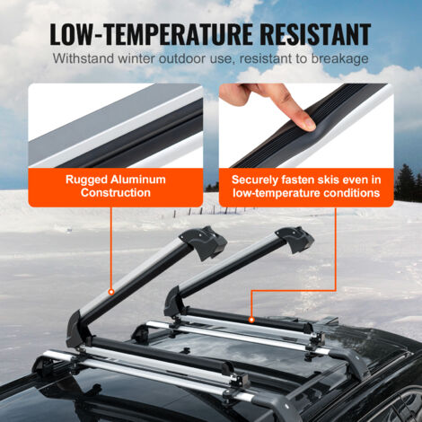 Barre De Toit Pour Audi A3 A4 A5 A6 - Support Ski - Neuf Dreamizer