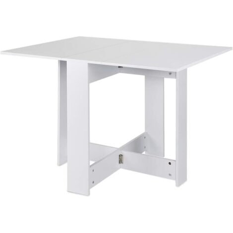 Dining Table Dining Dining Restaurant Home Interior MDF Bistro/Cafe/Bar/Kitchen Table Wood Board + Iron Legs, 60 x 60 x 72 cm (A) (1/5)