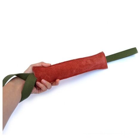 Boudin Chien Indestructible de 30 cm avec 2 Anses, Jouet pour Chien en Tuyaux De Lance À Incendie, Boudin À Mordre Extra Robuste.