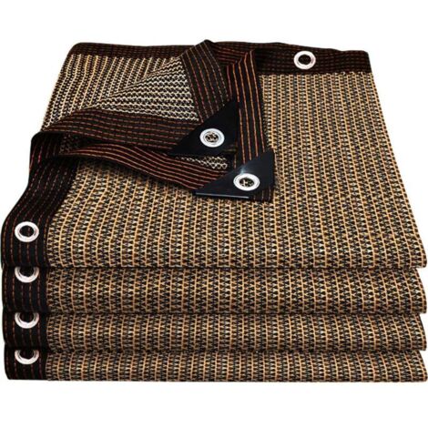 Filet d'ombrage, auvent de pergola, protection solaire pour toiture de terrasse, blocage UV 80 %, filet d'ombrage extérieur, 2 x 3 m (1/5)