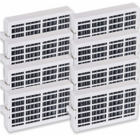 Lot de 8 Filtre désodorisant pour réfrigérateur Whirlpool Whirlpool-W10311524 RAF1180, filtre à charbon actif adapté à Whirlpool-W10311524 RAF1180 (1/5)