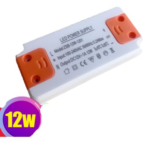 Bande lumineuse ultra-mince à tension constante DC12V pour éclairage de placard/miroir de salle de bain (18W)