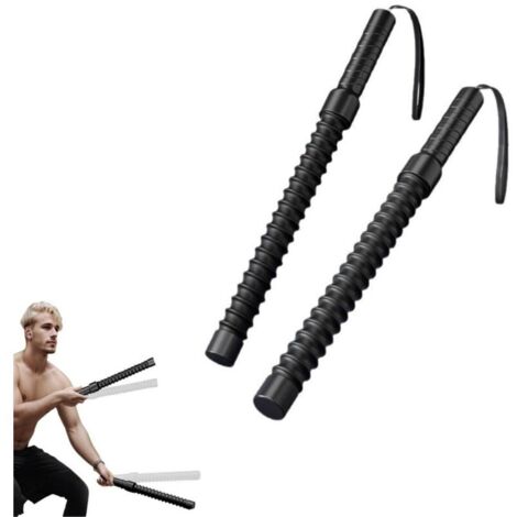 Ropeless Battle Ropes, 2 cordes lestées portables sans corde, entranement HIIT, exercices cardio et de musculation pour la maison et l'extérieur