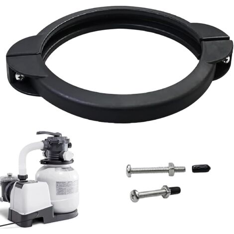 Colliers de serrage, colliers de serrage, colliers de serrage pour vannes, colliers de serrage pour piscine, compatibles avec les pompes à filtre à sable Intex 30 et 35 cm. Pièces détachées