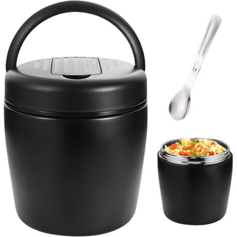 Bote Alimentaire Isotherme 1,5 L Thermos Alimentaire Chaud, Boite Isotherme Repas Chaud Botes Alimentaires Isothermes Lunch Box Isotherme Avec Cuillère, Récipient Isotherme Pour Ecole Bureau Camping (1/5)