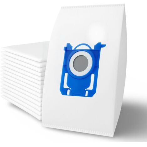 Sacs d’aspirateur - Lot de 10 - Compatibles avec aspirateurs Philips, AEG et Electrolux - Sacs S-BAG - Remplacement pour FC8021, GR201S et E200S - Accessoires pour aspirateur - Qualité premium (1/5)