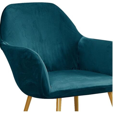 Housse de chaise extensible en velours – 2 pièces – Protection pour salle à manger, salon, mariage, hôtel, restaurant