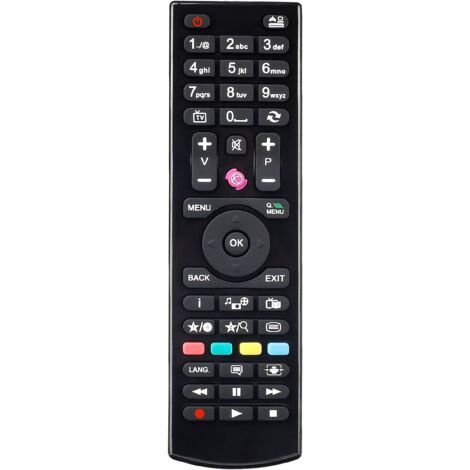 Télécommande RC4870 RC4875 Universelle pour Bush/Polaroid/Digihome/Logik/VESTEL/JMB Remplacement de la Télécommande du téléviseur - Aucune Installation Requise (1/5)