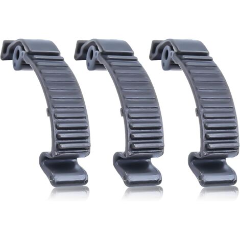 LinDuxe Lot de 3 clips de couvercle de cylindre supérieur pour trononneuse Husqvarna 435 440E 445 450 450E 570 575 576, pièce de rechange 503894701 (1/4)