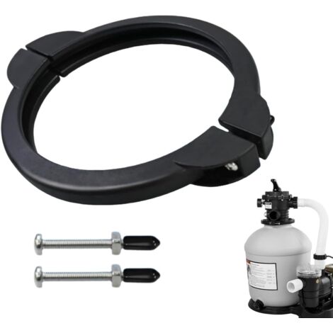 Collier de serrage pour filtre de piscine, collier de serrage de remplacement pour filtre de piscine, collier de serrage pour vanne à bride avec vis – Bague de serrage pour vanne de filtre de piscine