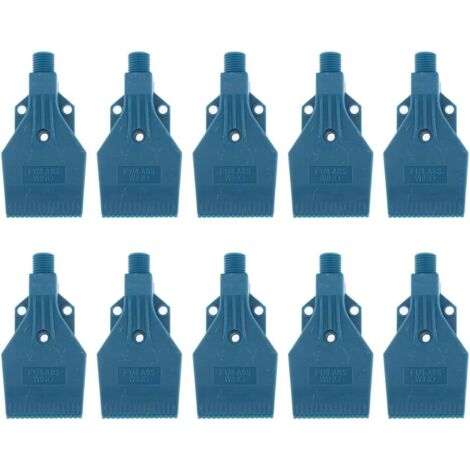 Lot de 10 buses de soufflage d'air en plastique ABS – Trou 1/4 pouce – Compatible avec outils de soufflage – Durable et léger (1/5)