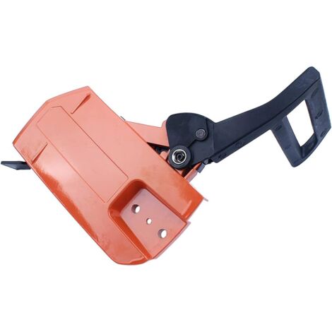 LinDuxe Couvercle d'embrayage de tronçonneuse Poignée de frein Couvercle de pignon d'embrayage pour Husqvarna 66 266 268 272 XP Pièce de rechange n° 503 73 66-01