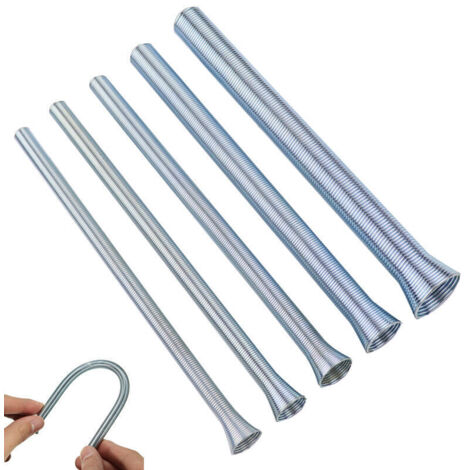 5 Pièces Ressort De Cintreuse, Cintreuses De Tubes à Ressort, Cintreuse a Ressort Tuyau En Cuivre, Flexibles Accessoires De Cintrage, Pour Tuyau En Aluminium Et Cuivre