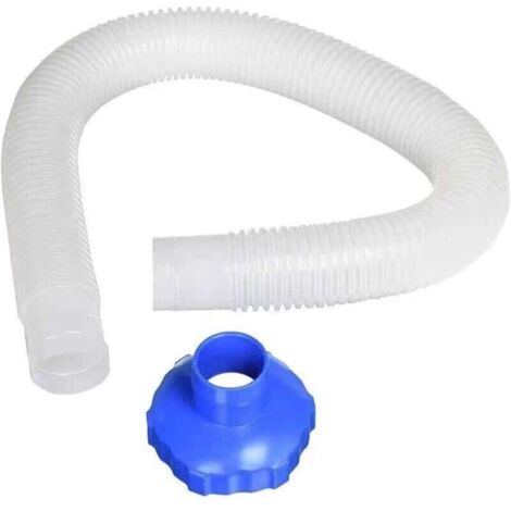 Tuyau de Skimmer de Piscine, Adaptateur de Tuyau de Filtre pour Skimmer de Surface Tuyau et Adaptateur pour écumoire de Piscine Kits d'écumoire pour piscines Hors Sol