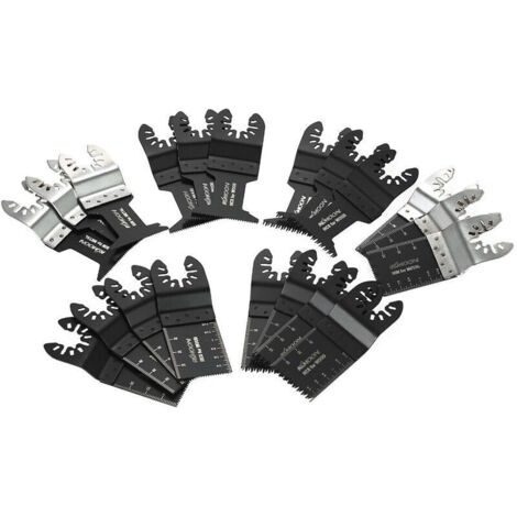 20 pièces scie multi-outils oscillante Web pour Fein Multimaster Makita Bosch Rockwell Sonicrafter Worx accessoire multi-outils (1/5)