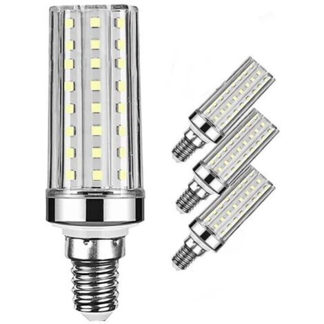 Ampoules de Maïs LED 20W, Équivalent 150W Ampoule Incandescente, 1300LM, 3000K Blanc Chaud, Ampoules à E14 Petite Vis Edison, 4 Pièces