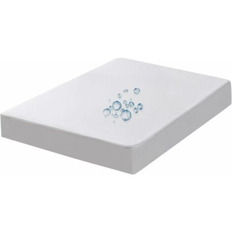 Protège matelas imperméable 80x200 cm – Alèse respirante en TPU – Anti-acariens et anti-bactérien – Lavable en machine