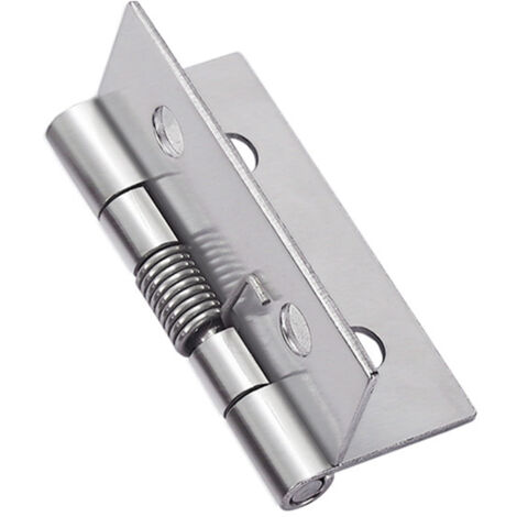 Ahlsen – Charnières à ressort automatique 4 pièces – Acier inoxydable 304 – Résistantes à la corrosion – Pour portes invisibles – Dimensions 38x32mm (1/5)